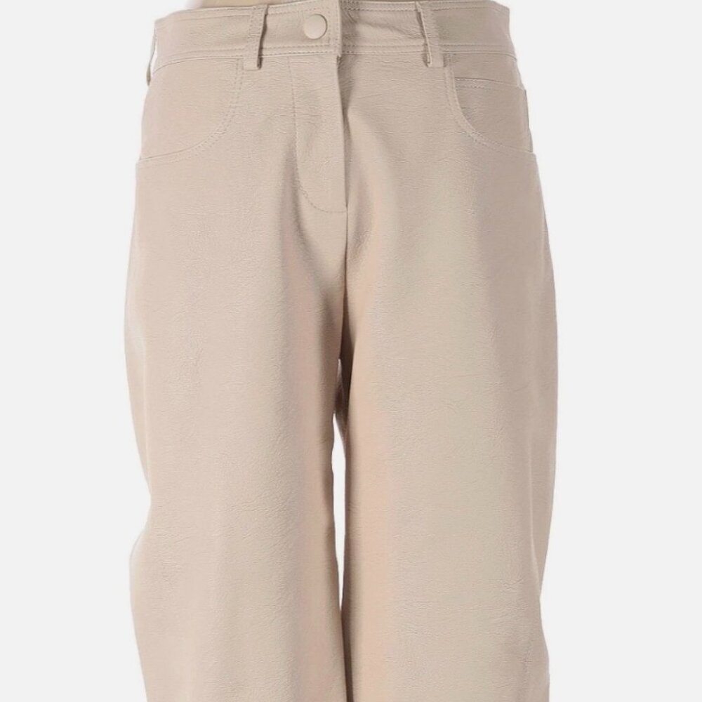 Stella McCartney Altermat Tan Oat Trousers Pant Skin Free Skin Sustainable $1095